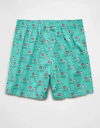 Caleçon boxeur en coton extensible Snoopy pour hommes AEO