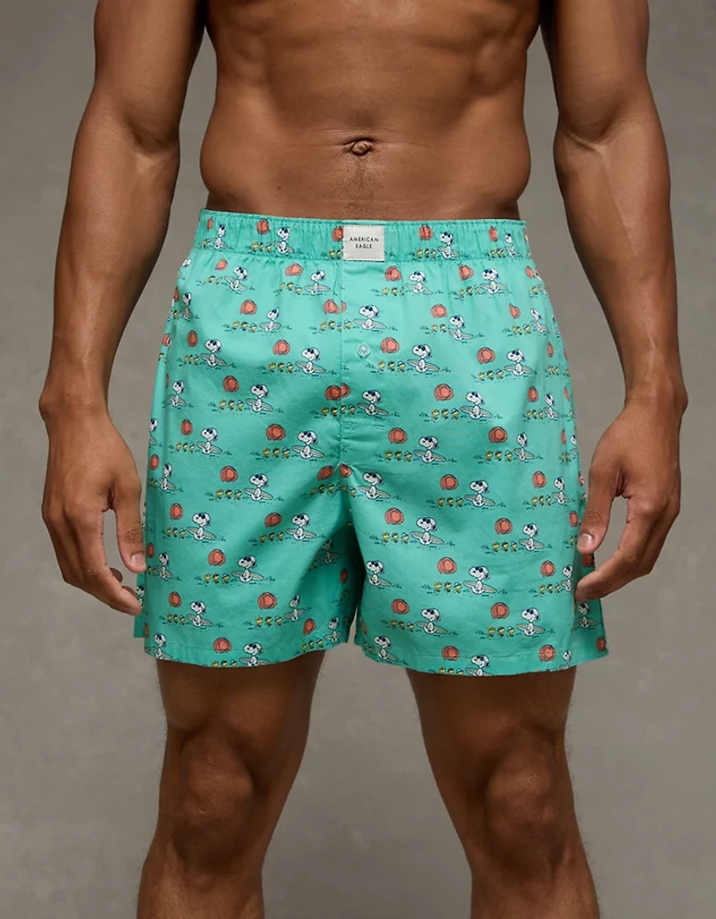AEO Men's Snoopy Stretch Cotton Boxer Short