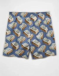AEO Men's Dollar Bills Stretch Boxer Short