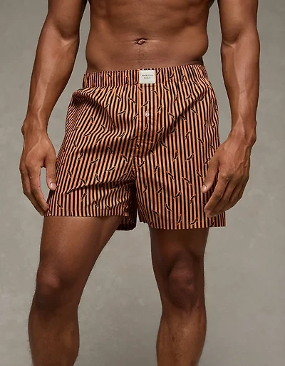 AEO Men's Bat Stripes Stretch Boxer Short
