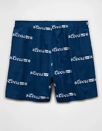 AEO Men's Coors Banquet Flannel Boxer Short