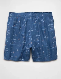 Caleçon boxeur en flanelle skieur alpin AEO