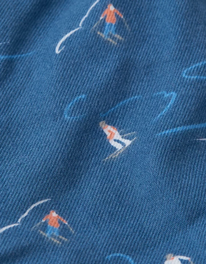 Caleçon boxeur en flanelle skieur alpin AEO