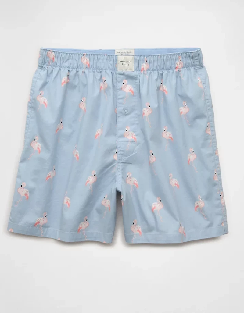 AEO Men's Flamingos Stretch Boxer Short