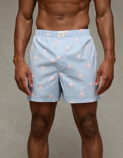 Caleçon boxeur extensible flamants pour hommes AEO