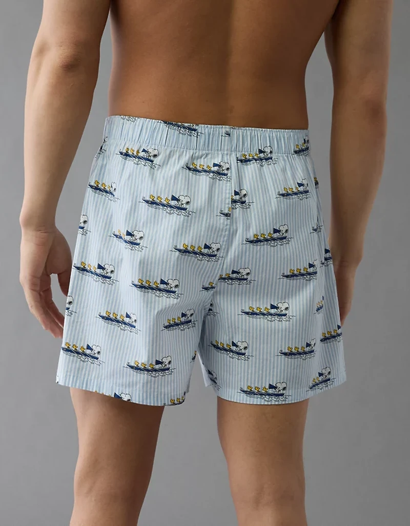 AEO Men's Snoopy Boat Stretch Boxer Short