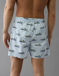 AEO Men's Snoopy Boat Stretch Boxer Short