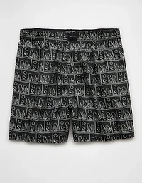 AEO Men's Peanuts Ghost Stretch Boxer Short