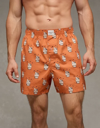 AEO Snoopy Cobweb Boxer Short