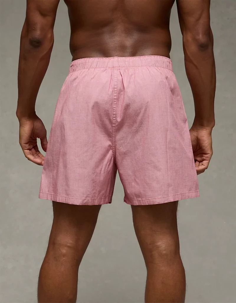 AEO Men's Solid Stretch Boxer Short