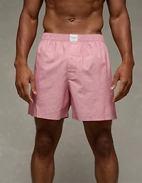 AEO Men's Solid Stretch Boxer Short