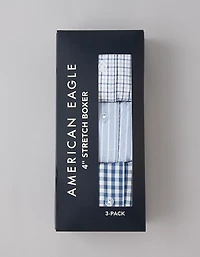 AEO Men's Stretch Boxer Short 3-Pack