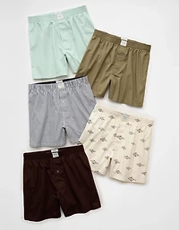 AEO Men's Stretch Boxer Short 5-Pack