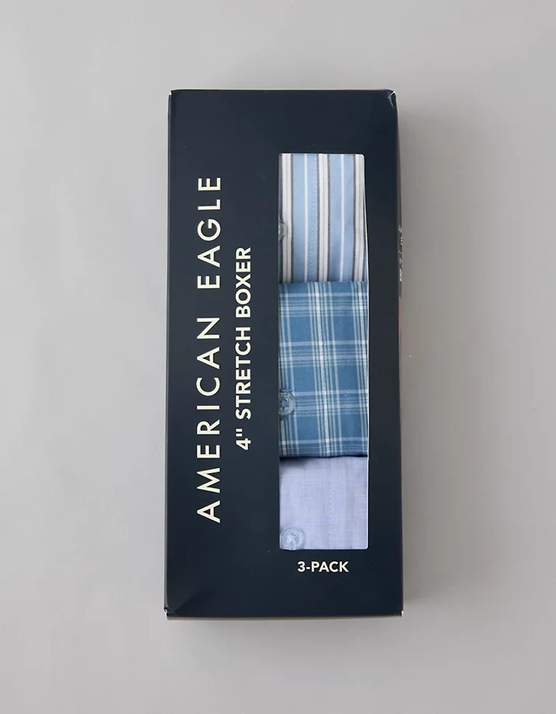AEO Men's Stretch Boxer Short 3-Pack