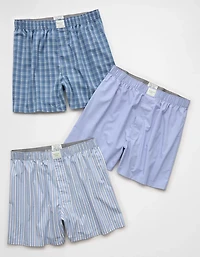 AEO Men's Stretch Boxer Short 3-Pack