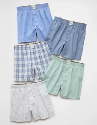 AEO Men's Stretch Boxer Short 5-Pack