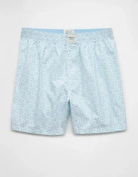 AEO Men's Checkerboard Suns Stretch Boxer Short