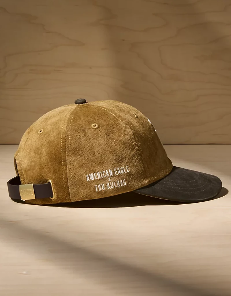 AE x Tru Kolors Suede Baseball Hat
