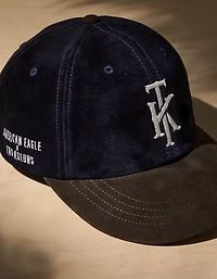 Casquette de baseball en suède AE x Tru Kolors