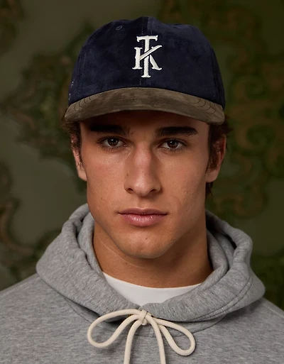 Casquette de baseball en suède AE x Tru Kolors