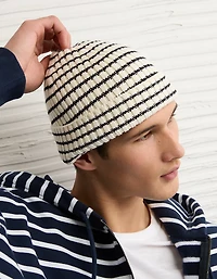 AE Striped Ribbed Beanie