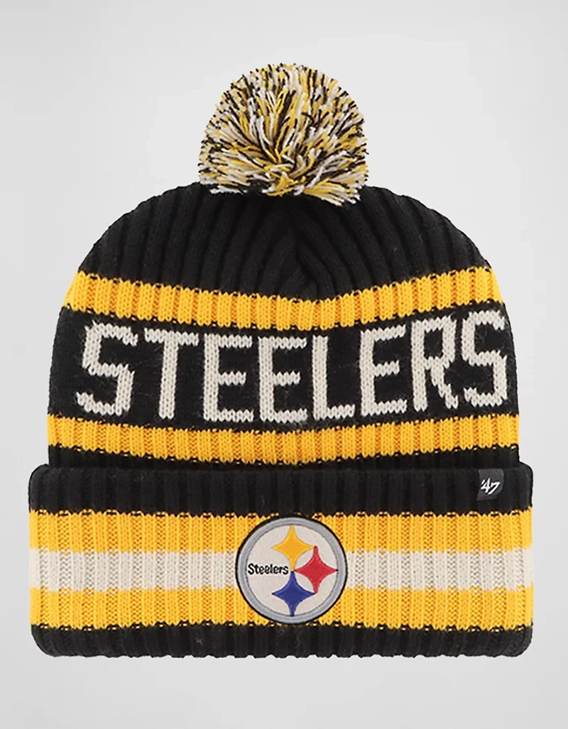 '47 Brand Pittsburgh Steelers Bering Cuff Knit Beanie