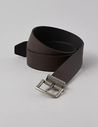 Ceinture en cuir réversible AE