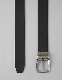 Ceinture en cuir réversible AE