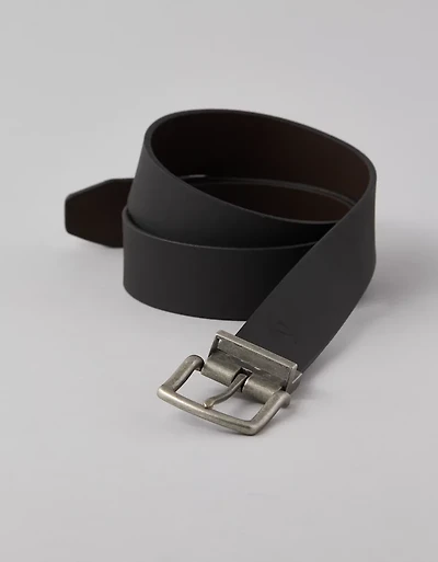 Ceinture en cuir réversible AE