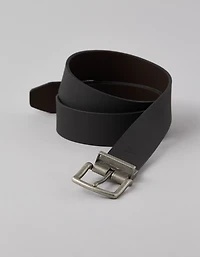 Ceinture en cuir réversible AE