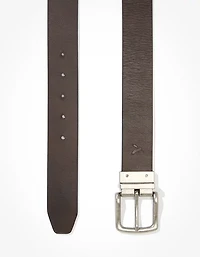 Ceinture en cuir réversible AE
