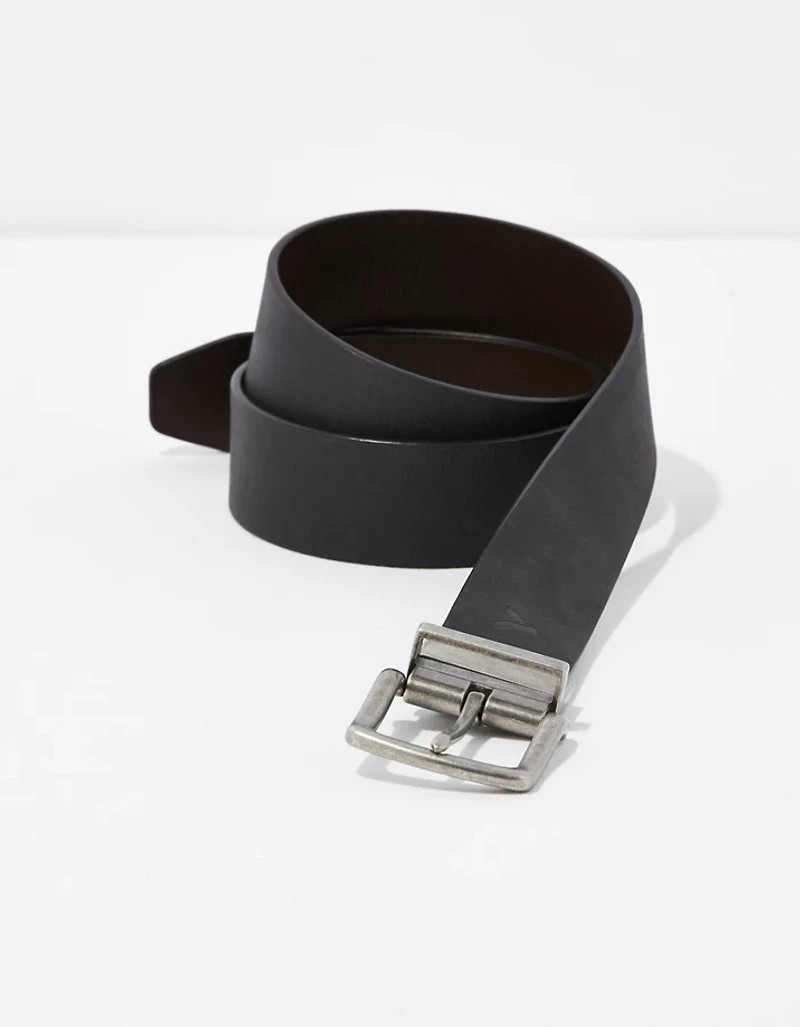 Ceinture en cuir réversible AE