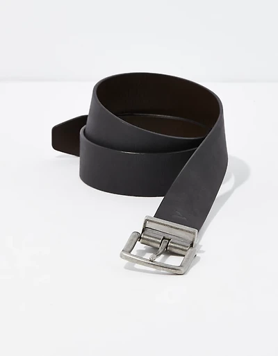 Ceinture en cuir réversible AE