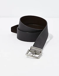 Ceinture en cuir réversible AE