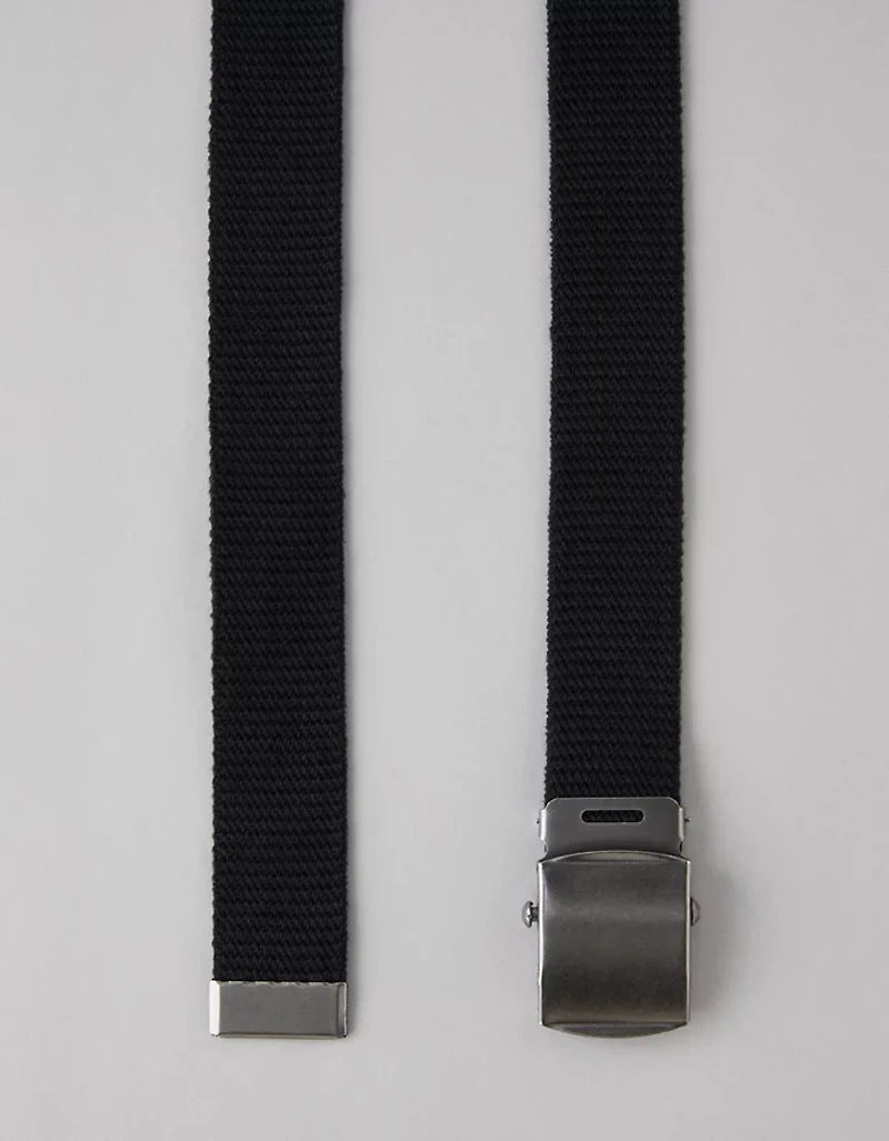 Ceinture en toile côtelée AE