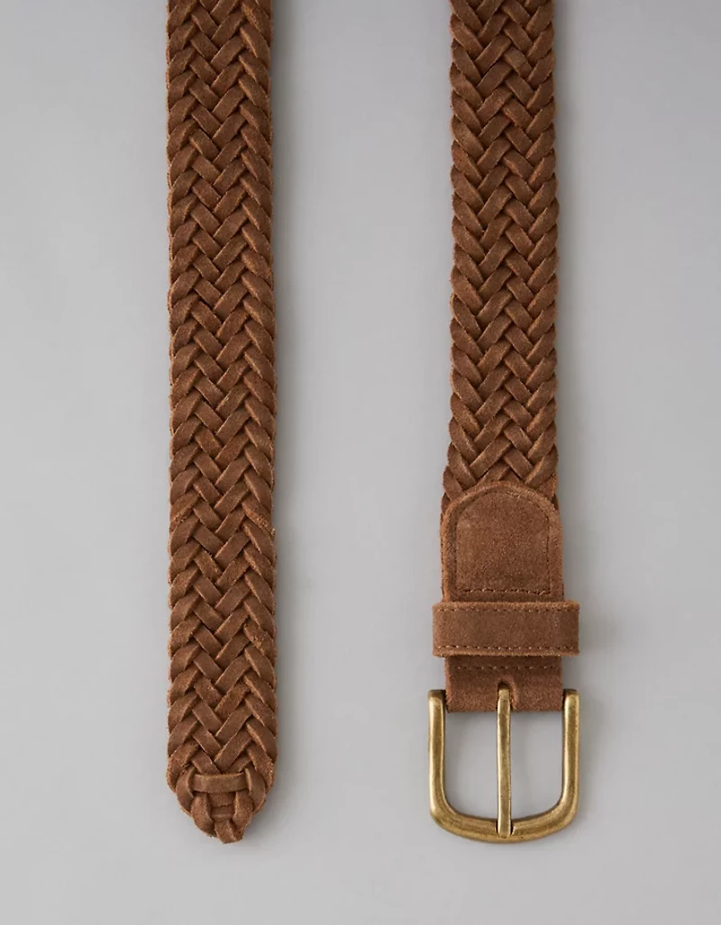 AE Braided Leather Belt