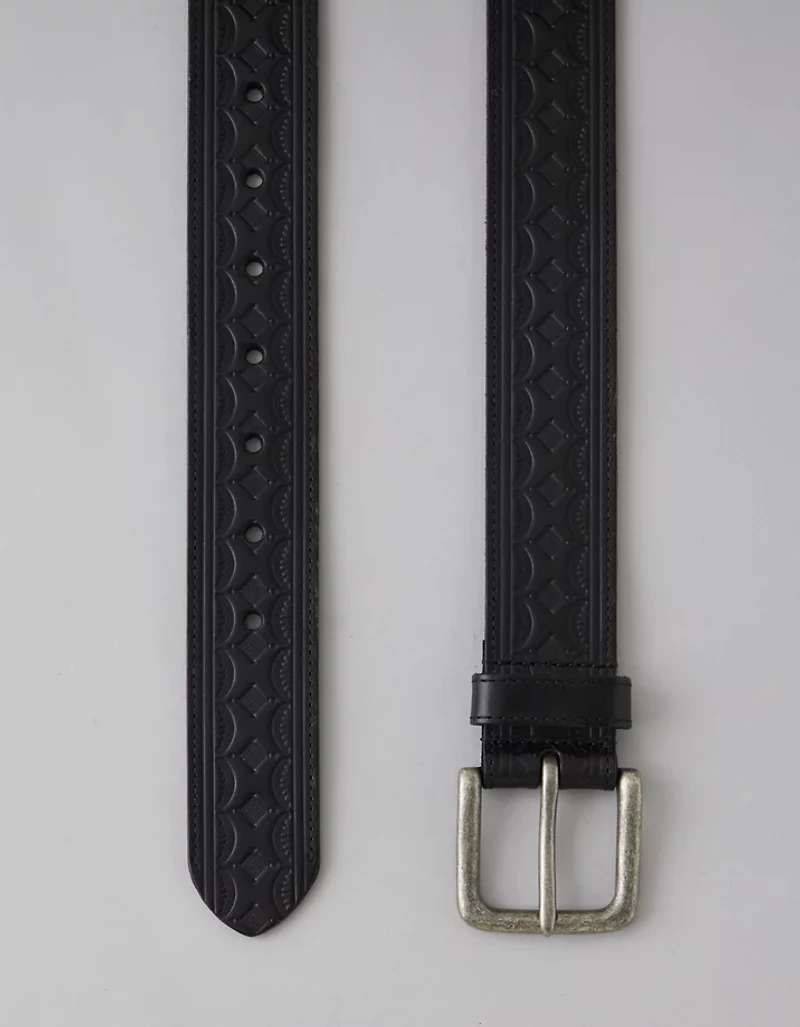 AE Tooled Leather Belt
