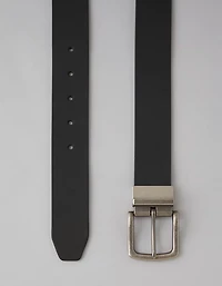 AE Black Leather Belt