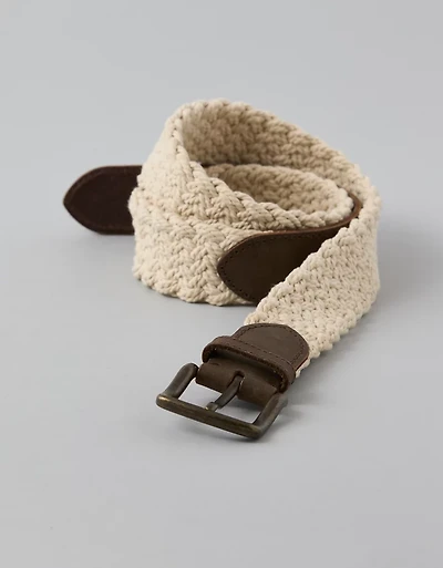 Ceinture tressée AE