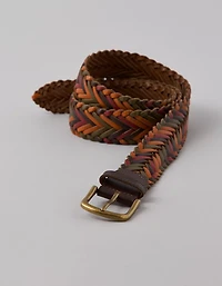AE Braided Leather Belt