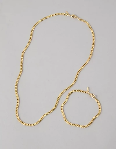 AEO Necklace & Bracelet 2-Pack