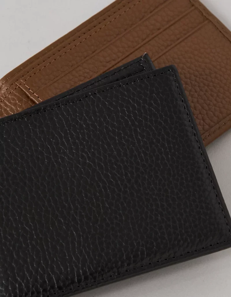 AE Leather Bifold Wallet