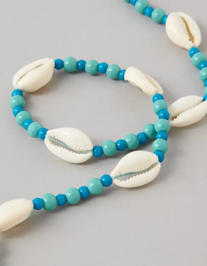 AE Shell & Bead Necklace