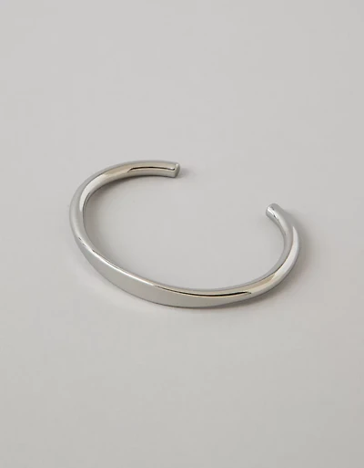 AE Polished Metal Cuff Bracelet