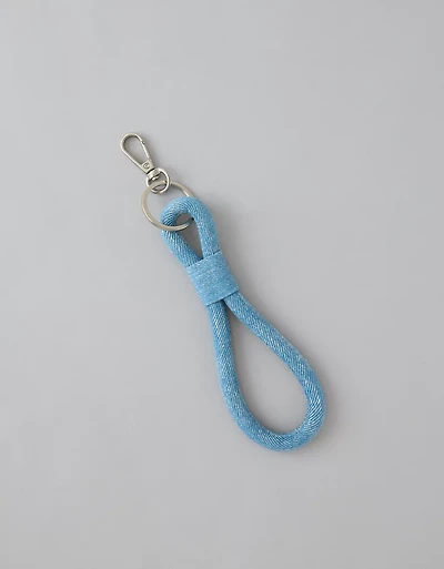 AE Denim Loop Keychain
