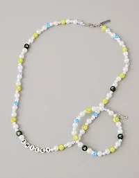 AE | Smiley® Necklace & Bracelet 2-Pack