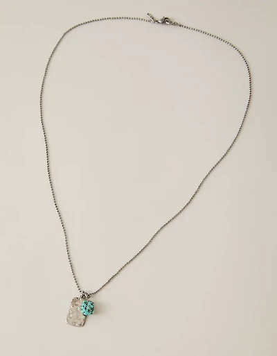AEO Faux Turquoise Surplus Necklace
