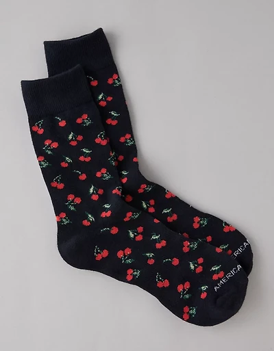 Mi-chaussettes classiques imprimées AE
