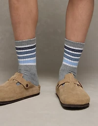 AE Graphic Terry Crew Socks