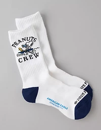 Mi-chaussettes en tissu éponge Snoopy AE
